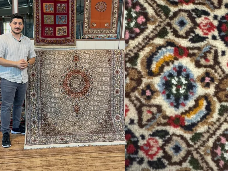 نماد ریز ماهی در فرش ایران؛ راز نقش‌های جاودان در تاروپود تاریخ